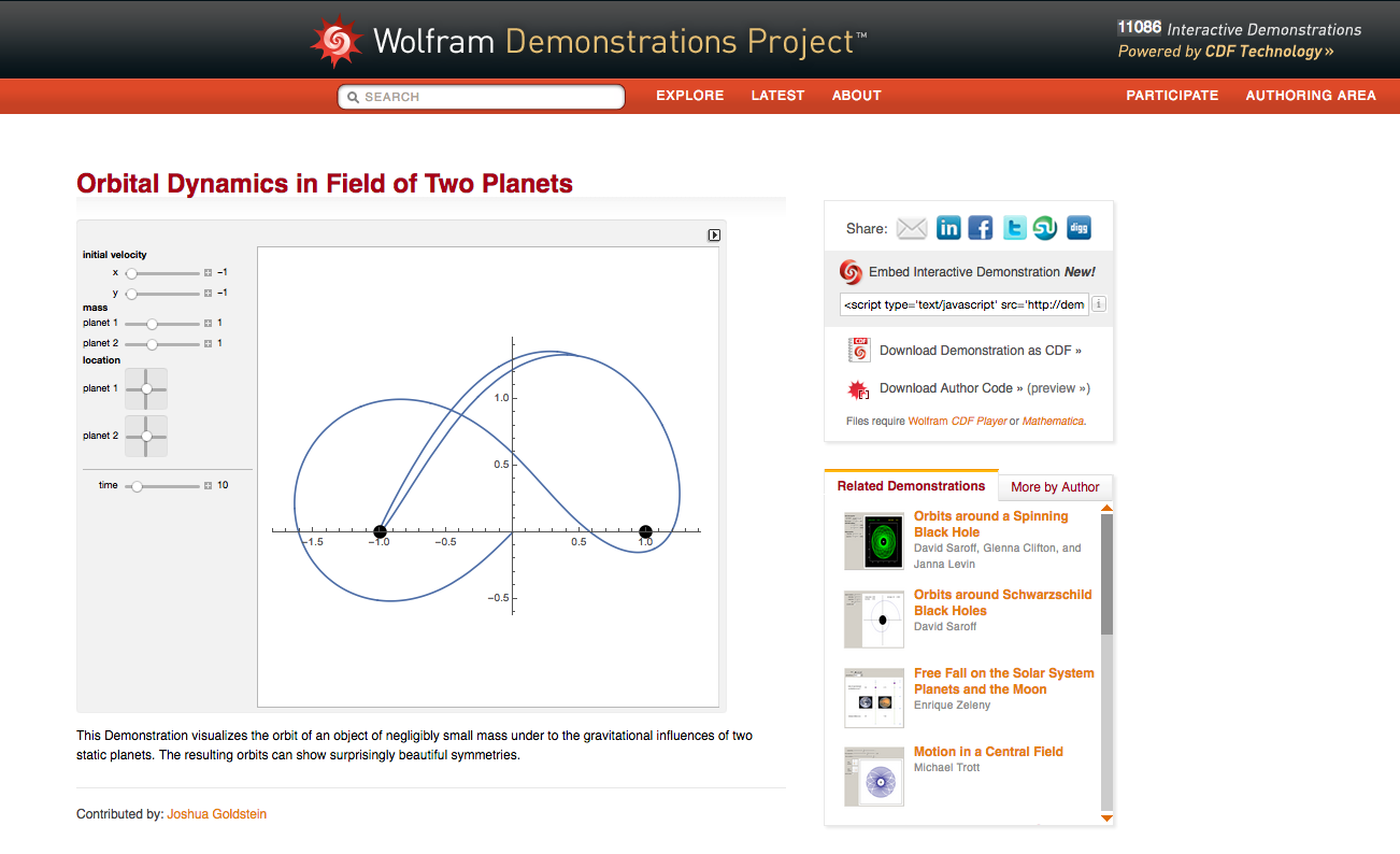 Wolfram Demonstrations